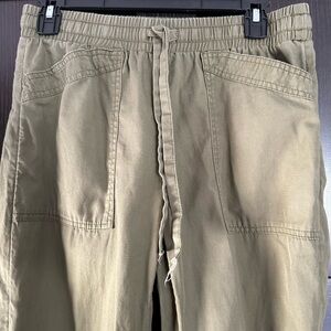 LOFT Olive Green Jogger Pants